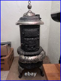 Rare Vintage P. D. Beckwith (Side-Winder) Parlor Stove Unique, Very Rare
