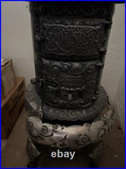 Rare Vintage P. D. Beckwith (Side-Winder) Parlor Stove Unique, Very Rare