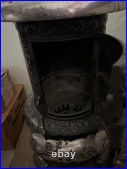 Rare Vintage P. D. Beckwith (Side-Winder) Parlor Stove Unique, Very Rare