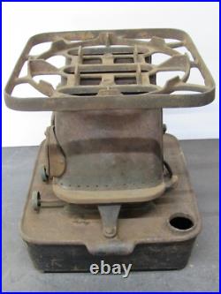 Rare Vintage Sad Iron 3 Burner Florence Cast Iron Kerosene Heater Stove USA