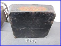 Rare Vintage Sad Iron 3 Burner Florence Cast Iron Kerosene Heater Stove USA