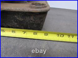 Rare Vintage Sad Iron 3 Burner Florence Cast Iron Kerosene Heater Stove USA