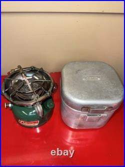 Rebuilt/Tested Coleman Model 502 Cook Stove With Kit Pot And Frying Pan 1969
