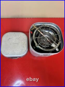 Rebuilt/Tested Coleman Model 502 Cook Stove With Kit Pot And Frying Pan 1969