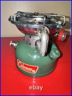 Rebuilt/Tested Coleman Model 502 Cook Stove With Kit Pot And Frying Pan 1969