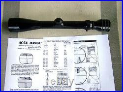 Redfield USA 3x9 Rifle Scope Accu-Range USMC M40 Sniper