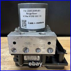 Refurbished ABS Brake Control Module 2005 2006 LR3 Range Rover SRB 500 173 Refurbished ABS Brake Control Module 2005 2006 LR3 Range Rover SRB 500 173