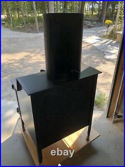 Refurbished Fisher Wood Stove Grandma Bear Original Paper Work