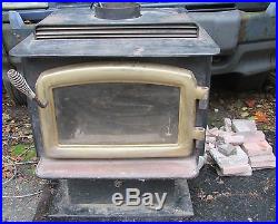 Regency Wood Stove Cast Iron Medium Replacement Fireplace Heat System Homes Room