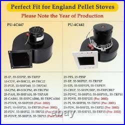 Replacement PU-4C447 Convection Blower Fan for Englander Pellet Stove 25-PDV