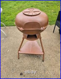 Restored Rare Collectors Antique Vintage Atlanta Stove Works Deluxe Cue Grill