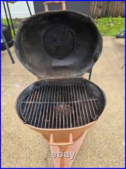 Restored Rare Collectors Antique Vintage Atlanta Stove Works Deluxe Cue Grill