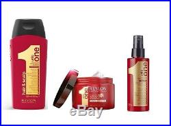 Revlon Uniq One 1 Original Shampoo Hair Mask All In One Hair Treatment RED RANGE