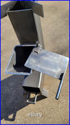 Rocket Stove Portable 4 Camping Prepping Wood Burn Outdoor Cook Travel Inferno Rocket Stove Portable 4 Camping Prepping Wood Burn Outdoor Cook Travel Inferno