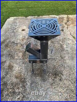 Rocket Stove, Rocket Oven, Wood Stove, Camping Stove / Additional 12 Grille Top