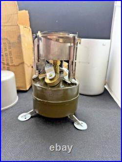 Rogers Akron M-1950 Vintage 1965 US Army Military Camp Field Stove Vietnam