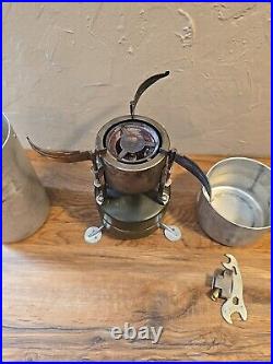 Rogers Akron Ohio 1966 Date U. S. Military M-1950 Camp Pocket Field Gas Stove
