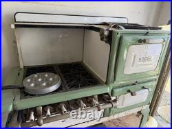 Roper Gas Stove Mint Green Color Great Used Condition 1920'S-1930'S Vintage