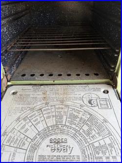 Roper Gas Stove Mint Green Color Great Used Condition 1920'S-1930'S Vintage