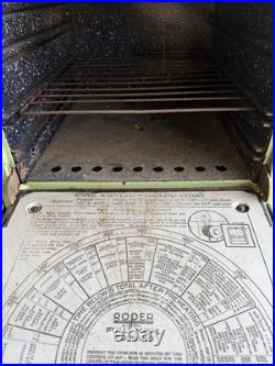 Roper Gas Stove Mint Green Color Great Used Condition 1920'S-1930'S Vintage