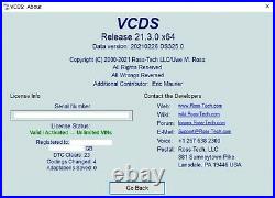 Ross Tech Hex Net. Top Of The Range unlimited VIN. VCDS / VAG COM Interface