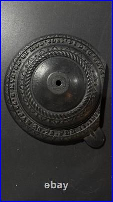 Round Potbelly Stove 1873 Swing Top Hard To Find Rare! Antique, Vintage T01