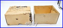 Royal Mini Stove Cast Iron Salesman Toy w 4 Burners Complete Original Box Arcade