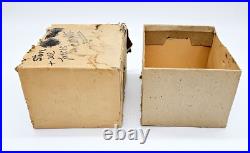 Royal Mini Stove Cast Iron Salesman Toy w 4 Burners Complete Original Box Arcade