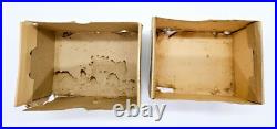 Royal Mini Stove Cast Iron Salesman Toy w 4 Burners Complete Original Box Arcade