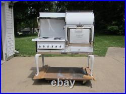 SOLD! Restored 1924 Hotpoint Stove Model RS67 Super Automatic White