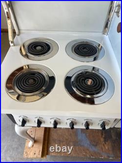 SOLD! Restored 1924 Hotpoint Stove Model RS67 Super Automatic White