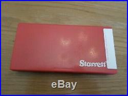 STARRETT 486P-1 Blade Micrometer, 0-1 Range. 001 Graduation Machinist NEW