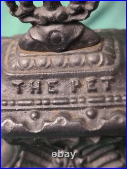 Salesman Sample Parlor Stove The Pet Young & Brothers Albany, NY