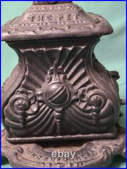 Salesman Sample Parlor Stove The Pet Young & Brothers Albany, NY