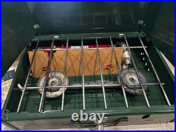 Score! VINTAGE COLEMAN TWO BURNER CAMP STOVE MODEL 425E499 (425E), 12 / 1979