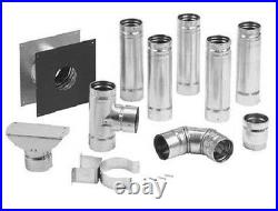 Selkirk 283870 Thru-The-Wall 3 Type L Pellet Stove Chimney Pipe Vent System