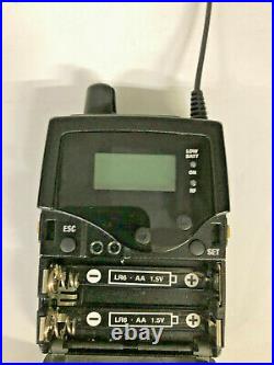 Sennheiser EK2000 IEM Stereo Body Pack Receiver GBw Band Range 606-678 MHz 2000