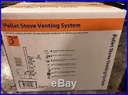 Simpson Dura-Vent 3-inch Pellet Stove Vent Kit (For England Stoves and others)