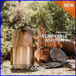 Solo Stove Bonfire 2.0 with Stand, Smokeless Fire Pit, New and Free Ship