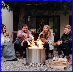 Solo Stove Bonfire 2.0 with Stand, Smokeless Fire Pit, New and Free Ship