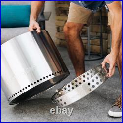 Solo Stove Bonfire 2.0 with Stand, Smokeless Fire Pit, New and Free Ship