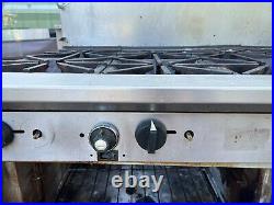 Southbend 460DD Commercial 10 Eye Natural Gas Cooking Stove Range Double Ovens