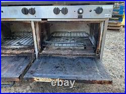 Southbend 460DD Commercial 10 Eye Natural Gas Cooking Stove Range Double Ovens