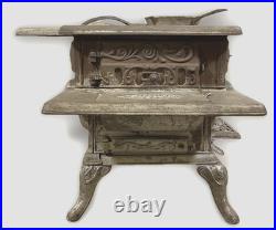 Southern Belle Salesman Sample Stove Cast Iron Antique with Burners Grates & More