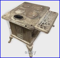Southern Belle Salesman Sample Stove Cast Iron Antique with Burners Grates & More
