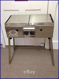 Stainless Portable Dual Burner Propane Sea of Cortez Camping Stove