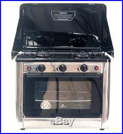 Stansport 221 Stainless Steel Outdoor Stove And Oven New