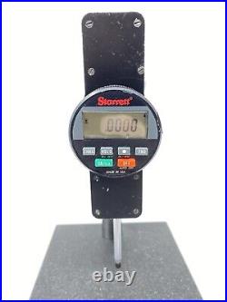 Starrett 2740-1 EDP 65824 Electronic Indicator & Surface Plate 0-2 Range