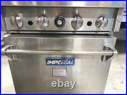 Stove 4 B / Imperial IR-4 Burner Combo with Oven with Thermostat / Gas Unit # 1