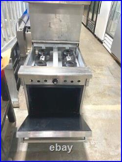 Stove 4 B / Imperial IR-4 Burner Combo with Oven with Thermostat / Gas Unit # 1